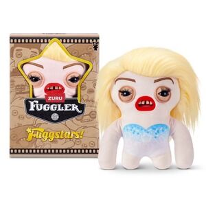 ZURU Fuggler Fuggstars Blonde Star Fleeting Fartlet Plush Monster 9" Figure NIB